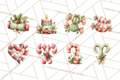 Christmas Icons Clipart PNG, Festive Holiday Clip Art Product Image 9
