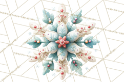 Christmas Icons Clipart PNG, Festive Holiday Clip Art Product Image 3