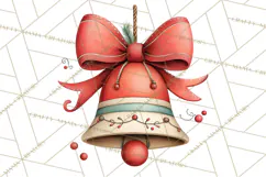 Christmas Icons Clipart PNG, Festive Holiday Clip Art Product Image 4