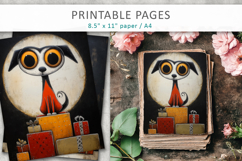 Christmas animal grunge illustrations for crafts Product Image 4
