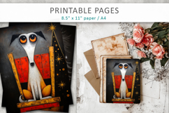 Christmas grunge textured pages Product Image 5
