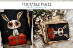 Christmas animal scrapbook and journal pages Product Image 5