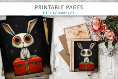 Christmas animal scrapbook and journal pages Product Image 6