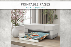 grunge christmas printable pages Product Image 8