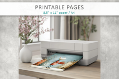 Christmas animal illustrations, printable art Product Image 5