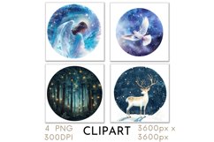 Christmas Illustrations  Watercolor PNG
