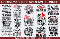 Christmas in Heaven SVG Bundle - Christmas SVG Bundle Product Image 1