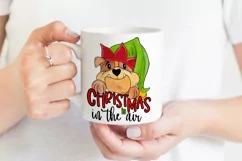 Funny Christmas Sublimation | Christmas Is In The Air PNG Product Image 2
