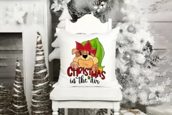 Funny Christmas Sublimation | Christmas Is In The Air PNG Product Image 3
