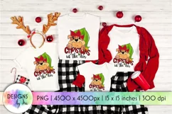 Funny Christmas Sublimation | Christmas Is In The Air PNG Product Image 1