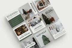 Holiday real estate Instagram templates, Christmas Instagram templates for realtors, real estate marketing templates