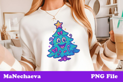 Christmas iridescent Clipart | Holiday Sublimation Bundle Product Image 18
