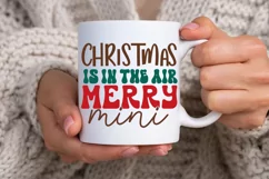 Christmas Is In The Air Merry SVG ,Christmas SVG Design Product Image 2