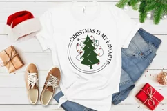 Christmas is My Favorite SVG , Christmas quote SVG Product Image 2