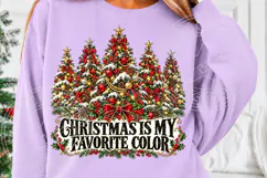 Christmas Is My Favorite Color PNG Product Image 5