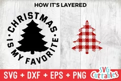 Christmas SVG | Christmas Is My Favorite | Shirt Design Product Image 2