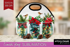 Christmas Jars Xmas Lunch Bag Christmas Lunch Bug PNG Product Image 1