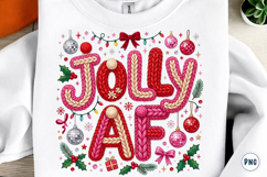 Christmas Jolly Af Png Product Image 1