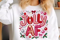 Christmas Jolly Af Png Product Image 5