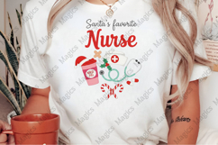 Christmas Jolly Nurse Life PNG Product Image 2