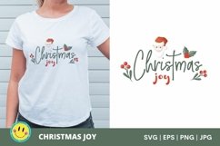 christmas joy design for season greetings