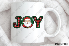 Christmas JOY Santa Sublimation Product Image 4