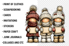 Christmas Joy Whimsical Clipart Product Image 2