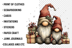 Christmas Joy Whimsical Clipart Product Image 2
