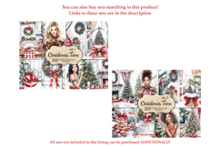 GlamArtZhanna, Christmas Time Junk Journal Pages, Xmas Junk Journal Paper, Winter Holiday Digital Collage Sheet, Cozy Christmas Scrapbook Kit, Holly Jolly Junk Journal Kit, Merry Christmas Journal Card, Bright Christmas Journaling Pages, Christmas Nutcrac