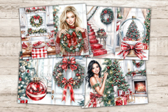 GlamArtZhanna, Christmas Time Junk Journal Pages, Xmas Junk Journal Paper, Winter Holiday Digital Collage Sheet, Cozy Christmas Scrapbook Kit, Holly Jolly Junk Journal Kit, Merry Christmas Journal Card, Bright Christmas Journaling Pages, Christmas Nutcrac