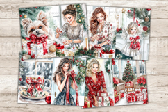 GlamArtZhanna, Christmas Time Junk Journal Pages, Xmas Junk Journal Paper, Winter Holiday Digital Collage Sheet, Cozy Christmas Scrapbook Kit, Holly Jolly Junk Journal Kit, Merry Christmas Journal Card, Bright Christmas Journaling Pages, Christmas Nutcrac