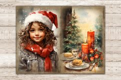 Christmas Junk Journal Page, Xmas Scrapbook Paper, GlamArtZhanna, Xmas Ephemera, Holiday Collage Sheet, Junk Journal Kit, Ephemera Pages, Santa Claus Junk Journal, Christmas Printable Papers Set, Children Junk Journal
