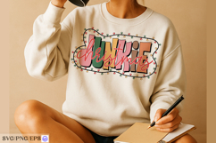 Christmas Junkie SVG Christmas SVG PNG T-shirt Design Product Image 4