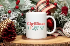 Christmas Junkie SVG ,Christmas SVG Design Product Image 3