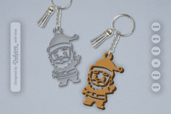 Christmas Keychain SVG Product Image 1