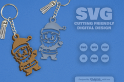 Christmas Keychain SVG Product Image 2