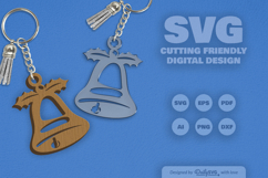 Christmas Keychain SVG Product Image 2