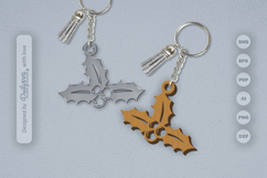 Christmas Keychain SVG Product Image 1