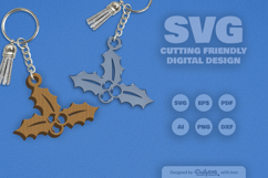 Christmas Keychain SVG Product Image 2