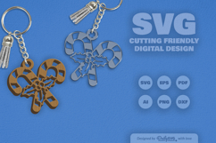 Christmas Keychain SVG Product Image 2