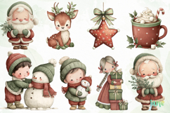 Christmas Kids Clipart Bundle Product Image 9