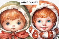 Christmas Kids Clipart Cute Winter Children PNG Boy Girl Art Image Watercolor Transparent Print illustration sublimation printable digital junk journaling file watercolor Christmas Kids, Cute Winter Children clipart, xmas character child, Girl Boy in coat