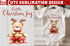 My first Christmas | Cute Christmas animal sublimation Product Image 1