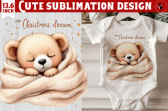 My first Christmas | Cute Christmas animal sublimation Product Image 1