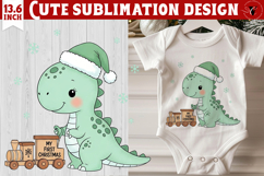 My first Christmas | Cute Christmas animal sublimation Product Image 1
