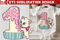 My first Christmas | Cute Christmas animal sublimation Product Image 1