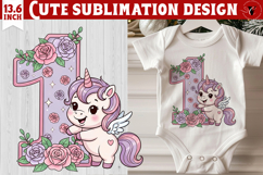 My first Christmas | Cute Christmas animal sublimation Product Image 1