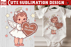 My first Christmas | Cute Christmas animal sublimation Product Image 1