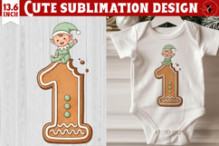 My first Christmas | Cute Christmas animal sublimation Product Image 1
