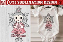 My first Christmas | Cute Christmas animal sublimation Product Image 1